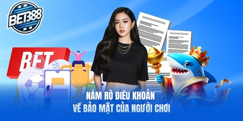 Nắm rõ điều khoản về bảo mật của người chơi