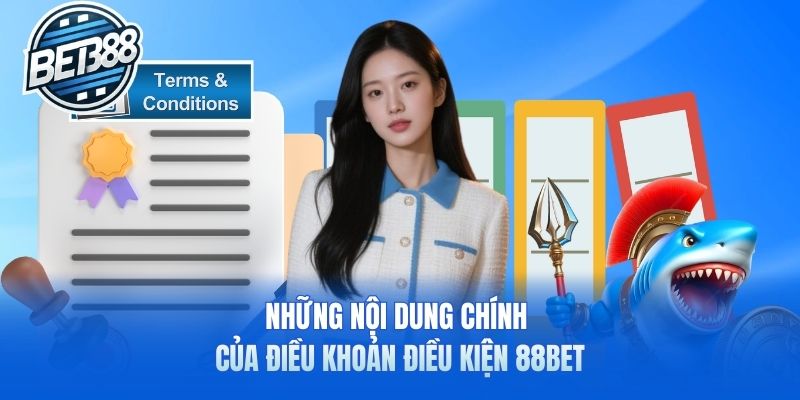 Những nội dung chính của điều khoản điều kiện 88Bet